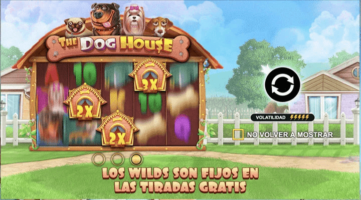 Pantalla de inicio de The Dog House